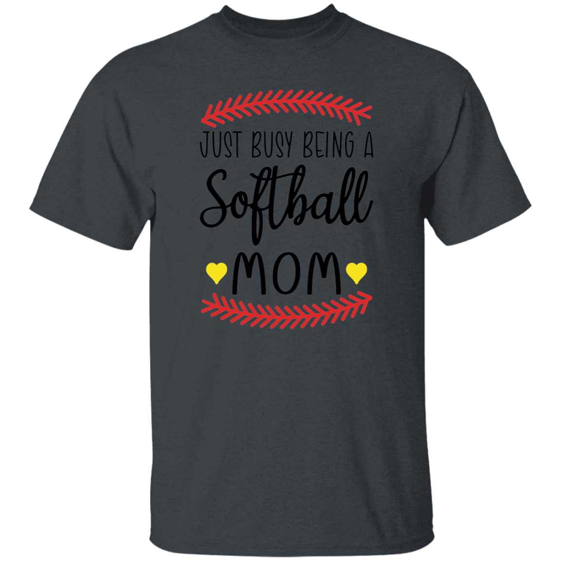 Busy Being a Softball Mom T-Shirt